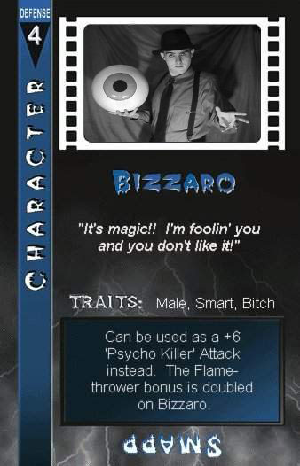 Bizzaro GROS card